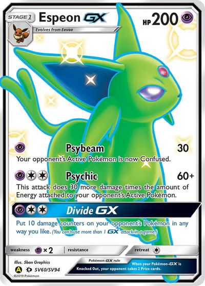 Espeon Gx Hidden Fates Shiny Vault Pokemon Tcgplayer Com