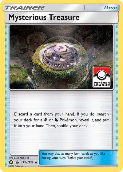 Mysterious Treasure [Reverse Holo] #113a