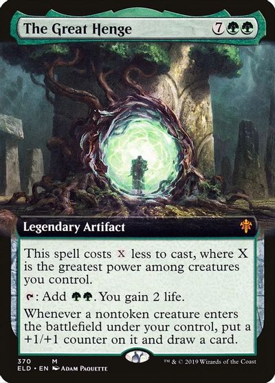 The Great Henge Extended Art Throne Of Eldraine Magic The Gathering Tcgplayer Com