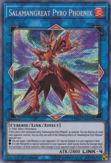 Salamangreat Pyro Phoenix #CHIM-EN039