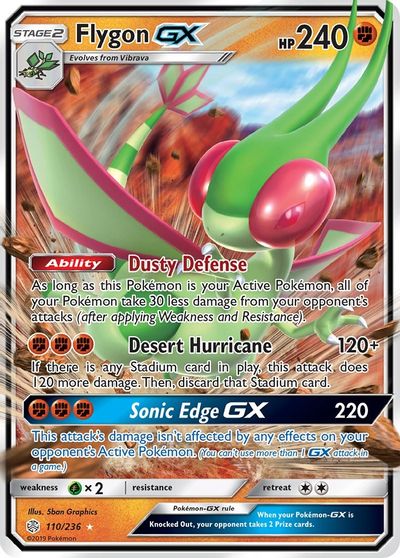 Flygon GX #110
