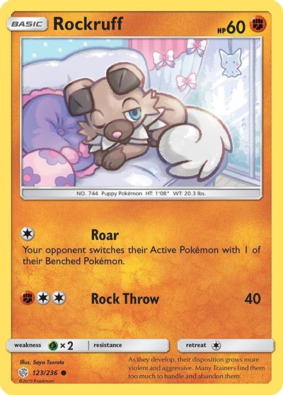 Rockruff #123