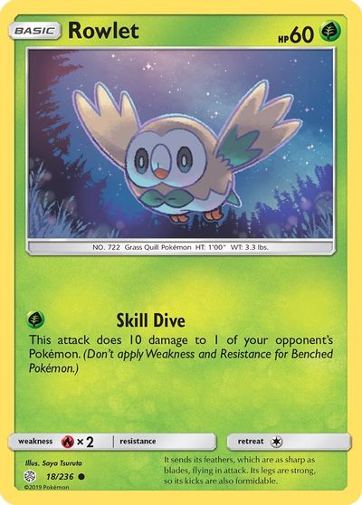 Rowlet [Reverse Holo] #18