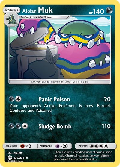 Alolan Muk [Reverse Holo] #131
