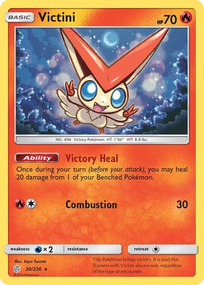 Victini [Reverse Holo] #30