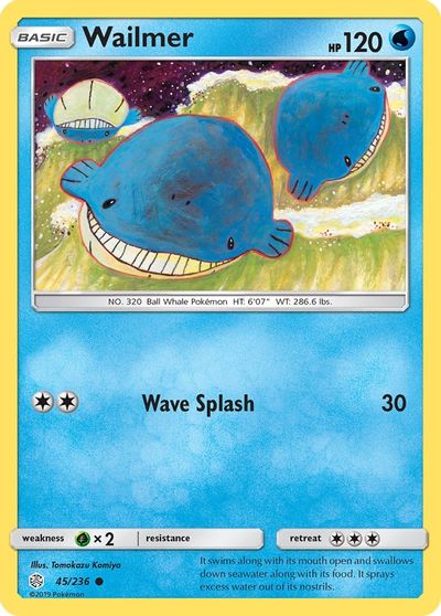 Wailmer [Reverse Holo] #45