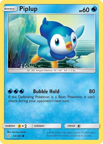 Piplup [Reverse Holo] #54