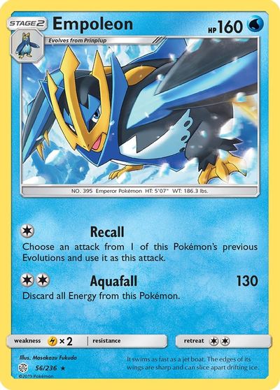 Empoleon [Reverse Holo] #56