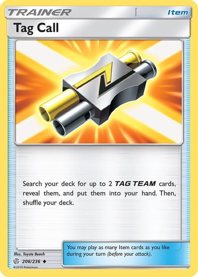 Tag Call [Reverse Holo] #206