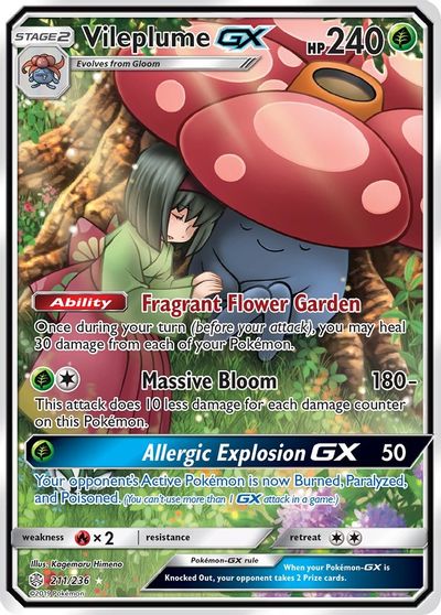Vileplume GX #211