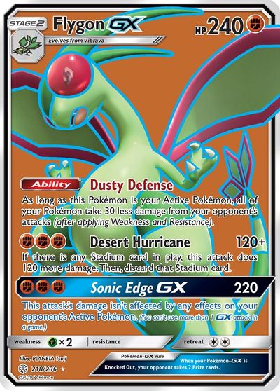 Flygon GX #218