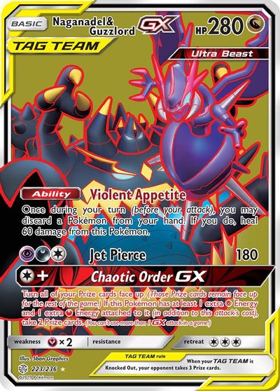 Naganadel & Guzzlord GX #223