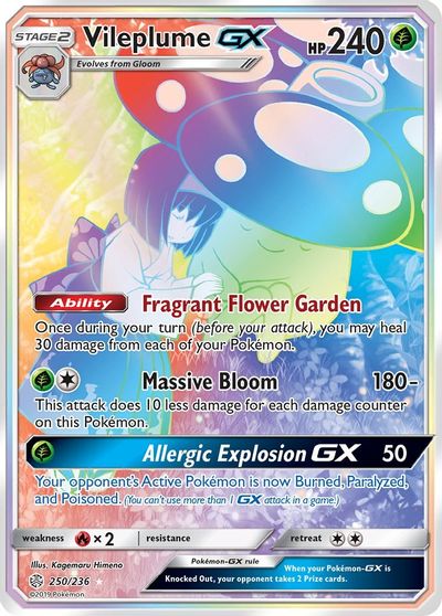 Vileplume GX #250