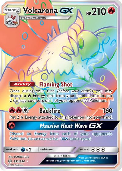 Volcarona GX #252
