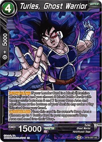 Turles, Ghost Warrior - Malicious Machinations - Dragon Ball Super CCG ...