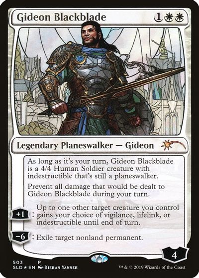 Gideon Blackblade x1 Magic the Gathering 1x War of the Spark mtg card