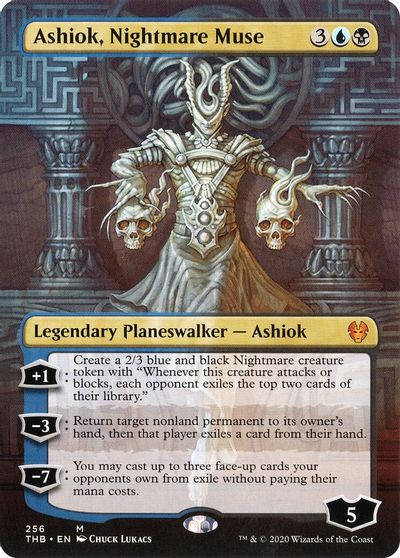 Ashiok Nightmare Muse Borderless