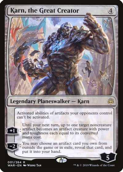 Promo Pack: Theros Beyond Death Details about   Karn the Great Creator