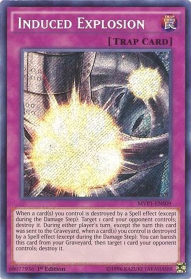 Induced Explosion The Dark Side Of Dimensions Movie Pack Secret Edition Yugioh Tcgplayer 
