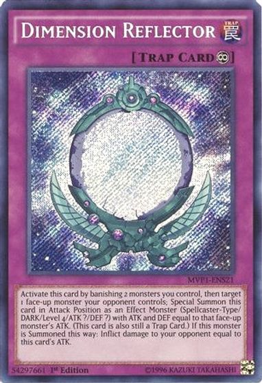 Dimension Reflector The Dark Side Of Dimensions Movie Pack Secret Edition Yugioh Tcgplayer 