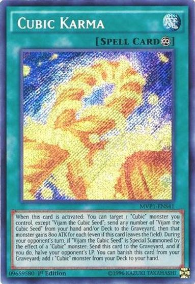 Cubic Karma The Dark Side Of Dimensions Movie Pack Secret Edition Yugioh Tcgplayer 
