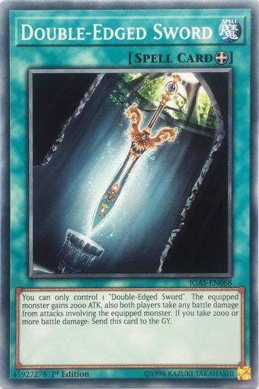 Double Edged Sword Ignition Assault Yugioh Tcgplayer Com