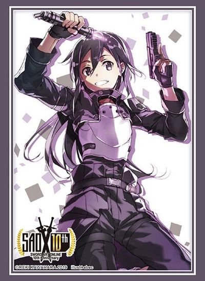 Buy Bushiroad Sleeve Collection Hg Vol 2295 Sword Art Online 10th Anniversary Kirito Ggo 60 Pack Bushiroad Card Sleeves At Tcgplayer Com