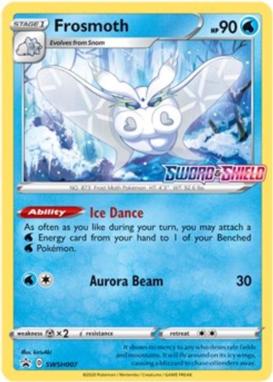 Frosmoth - SWSH007 (Prerelease)