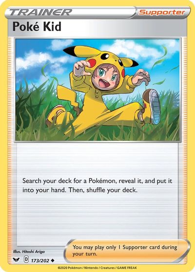 Poke Kid [Reverse Holo] #173