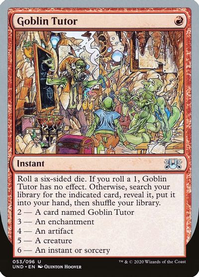 Goblin Tutor Unsanctioned Magic The Gathering Tcgplayer Com