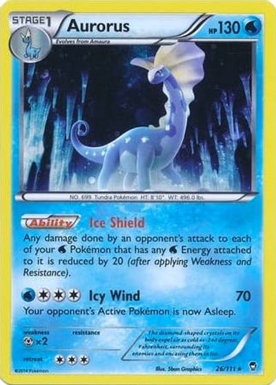 Aurorus [Cosmos Holo] #26