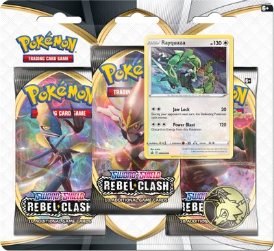 Rebel Clash 3 Pack Blister [Rayquaza]