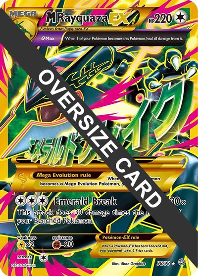M Rayquaza Ex 98 98 Ancient Origins Jumbo Cards Pokemon Tcgplayer Com