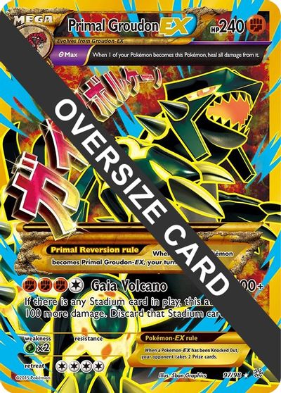 Primal Groudon ex [Jumbo] #97