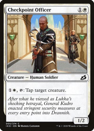 Checkpoint Officer #5