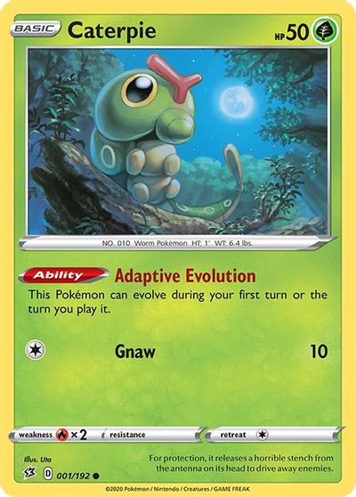 Caterpie [Reverse Holo] #1