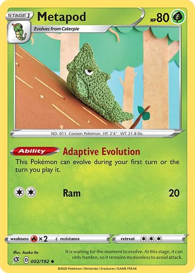 Metapod [Reverse Holo] #2
