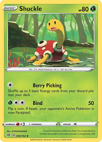 Shuckle [Reverse Holo] #5