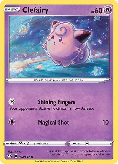 Clefairy [Reverse Holo] #74