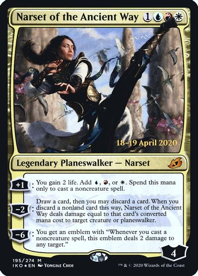 Narset Of The Ancient Way Prerelease Cards Magic The Gathering Tcgplayer Com