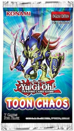 Factory Sealed Booster Box YuGiOh TCG Toon Chaos 24 Packs 1st Edition