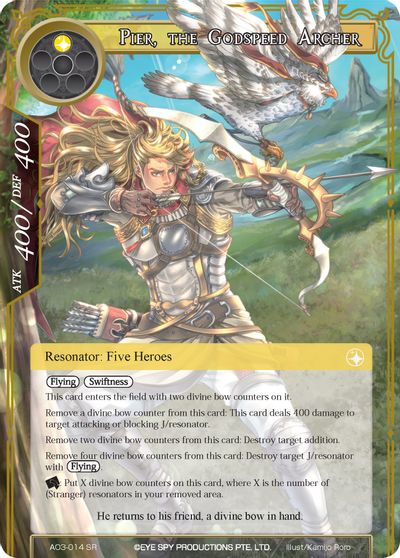 Pier The Godspeed Archer Alice Origin Iii Force Of Will Tcgplayer Com