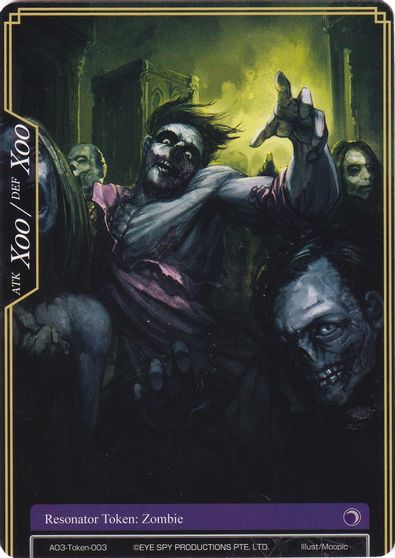 Zombie Token Alice Origin Iii Force Of Will Tcgplayer Com