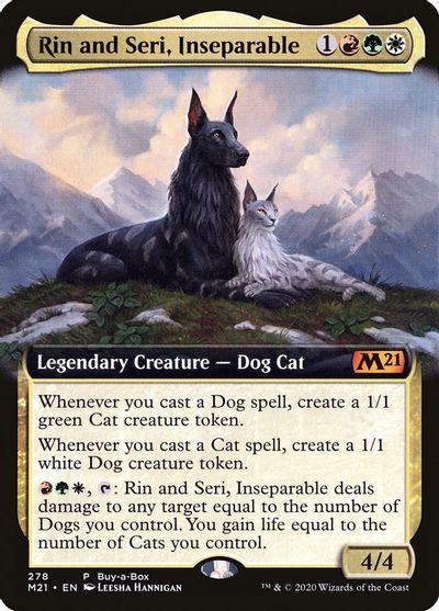 Rin And Seri Inseparable Buy A Box Promos Magic The Gathering Tcgplayer Com