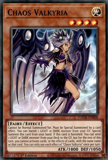 Details about  / TOCH-EN023 Valkyrie SigrunUnlimited Super Rare YuGiOh Trading Card Toon Chaos