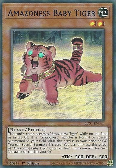 Amazoness Baby Tiger Blue