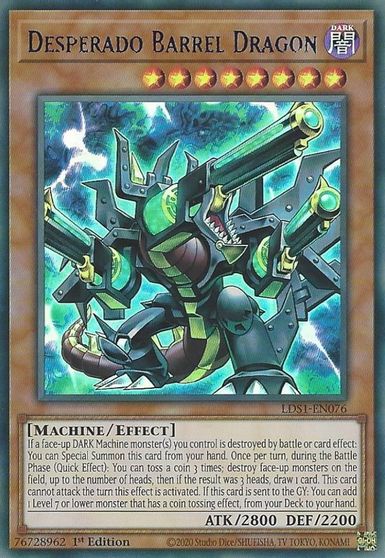Desperado Barrel Dragon Blue #LDS1-EN076