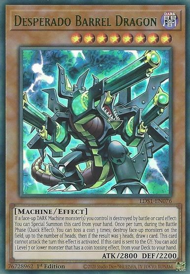 Desperado Barrel Dragon Green #LDS1-EN076