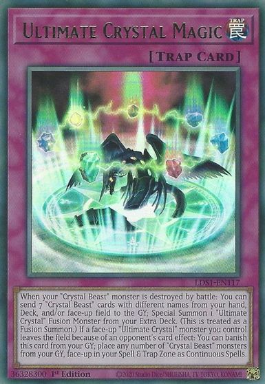 Ultimate Crystal Magic Green #LDS1-EN117