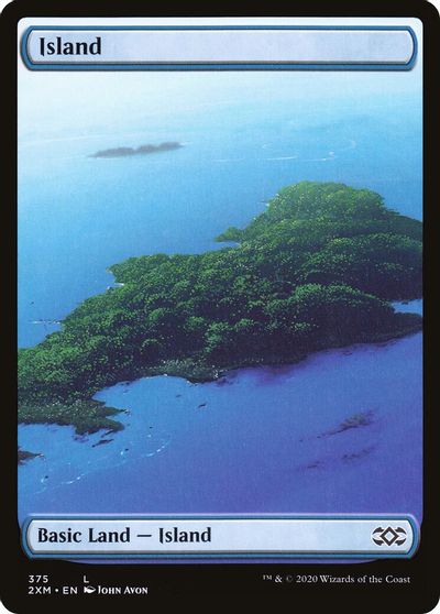 Island Hour of Devastation 2x MTG Full Art Common Land